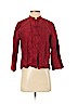 Eileen Fisher 100% Silk Red 3/4 Sleeve Silk Top Size S (petite) - photo 1