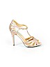 Betsey Johnson Gold Heels Size 8 - photo 1
