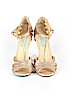 Betsey Johnson Gold Heels Size 8 - photo 2