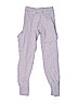 Mirella Solid Gray Active Pants Size 4 - 6 - photo 2