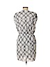 Renee C. 100% Polyester White Casual Dress Size L - photo 2