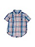Chaps 100% Cotton Blue Short Sleeve Button-Down Shirt Size 2T - 2 - photo 1