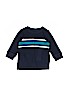 Jumping Beans 100% Cotton Stripes Blue Pullover Sweater 6-9 MO / 9 MO - photo 1