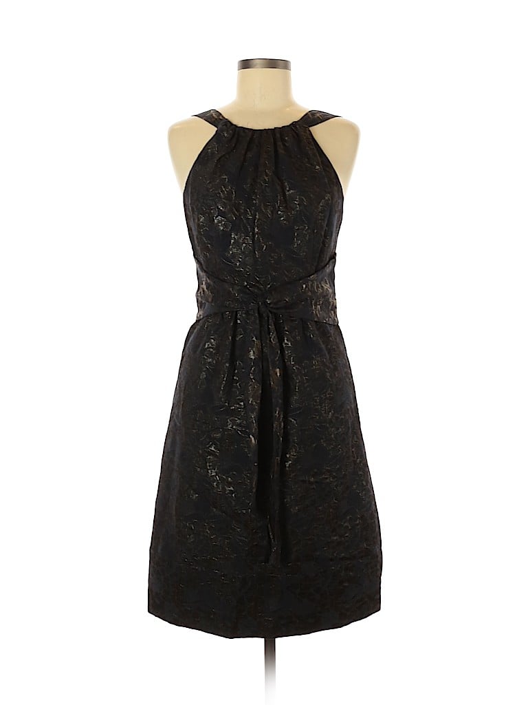 Vera Wang Solid Black Cocktail Dress Size 8 - 89% off | thredUP