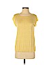 Ann Taylor LOFT Yellow Short Sleeve Top Size S (petite) - photo 1