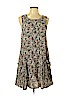 American Eagle Outfitters 100% Viscose Tan Casual Dress Size M - photo 1