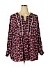 Marybelle Purple Long Sleeve Blouse Size 2X - photo 1