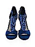 Carlos by Carlos Santana Blue Heels Size 8 - photo 2