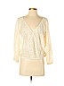 American Eagle Outfitters Ivory 3/4 Sleeve Blouse Size S - photo 1