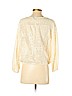 American Eagle Outfitters Ivory 3/4 Sleeve Blouse Size S - photo 2
