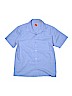 Assorted Brands Blue Short Sleeve Button-Down Shirt Size 12 - 14 - photo 1