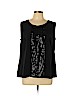 Merona 100% Polyester Black Sleeveless Blouse Size XL - photo 1