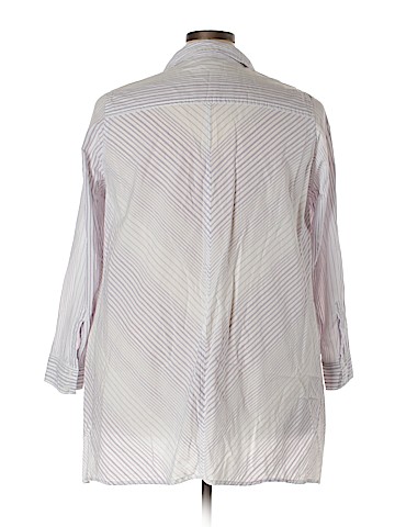 Lane Bryant Long Sleeve Button-Down Shirt (view 2)