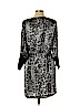 Robert Rodriguez 100% Silk Black Casual Dress Size 10 - photo 2