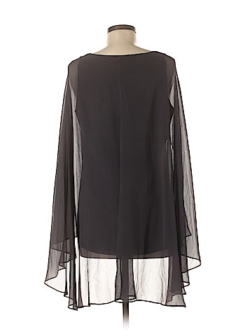 Calypso Cove Long Sleeve Silk Top (view 2)