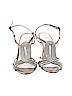Adrianna Papell 100% Leather Silver Heels Size 8 - photo 2