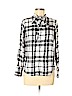 Banana Republic 100% Rayon White Long Sleeve Button-Down Shirt Size S - photo 1