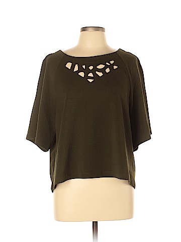 Bobeau 3/4 Sleeve Top (view 1)