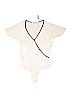 Diane von Furstenberg Ivory Bodysuit Size P (petite) - photo 1