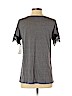 A.n.a 100% Rayon Gray Short Sleeve Top Size M (petite) - photo 2