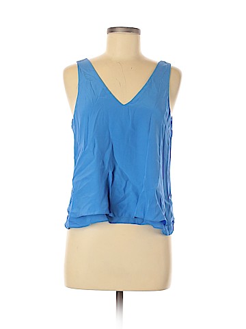 Parker Sleeveless Silk Top (view 1)