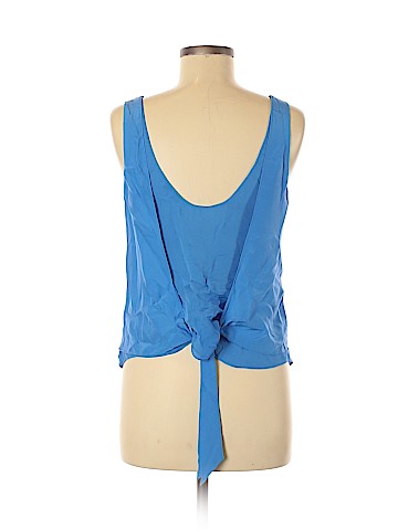 Parker Sleeveless Silk Top (view 2)
