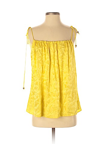 Milly 3/4 Sleeve Silk Top (view 1)