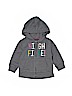 Old Navy Gray Zip Up Hoodie Size 12-18 mo - photo 1