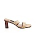Etienne Aigner 100% Leather Tan Sandals Size 6 1/2 - photo 1