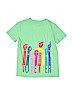 Cat & Jack Green Short Sleeve T-Shirt Size 6 - 7 - photo 1