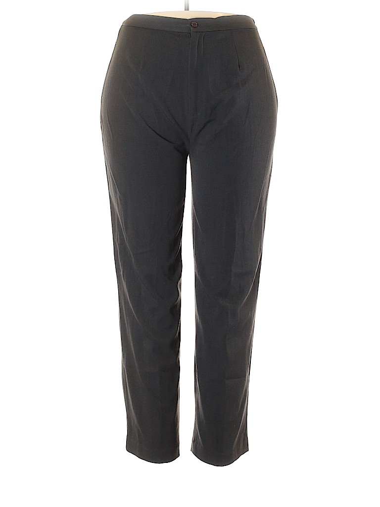 Linea Gray Dress Pants Size 18W - photo 1