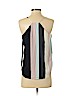 Ann Taylor LOFT Outlet 100% Polyester Blue Sleeveless Blouse Size S (petite) - photo 2