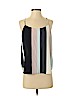 Ann Taylor LOFT Outlet 100% Polyester Blue Sleeveless Blouse Size S (petite) - photo 1