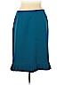 Le Suit 100% Polyester Blue Casual Skirt Size 18 - photo 1