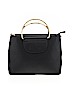 Kaari Blue 100% Leather Black Leather Satchel One size - photo 1