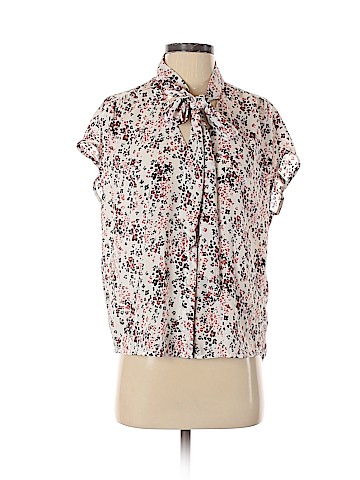 Ann Taylor LOFT Outlet Short Sleeve Blouse (view 1)