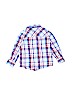 Old Navy 100% Cotton Blue Long Sleeve Button-Down Shirt Size 4T - photo 2