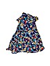 Old Navy 100% Rayon Floral Blue Dress Size 3T - photo 2