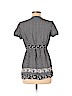 Motherhood Black Short Sleeve Blouse Size M - photo 2