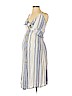 Indigo Blue White Casual Dress Size L - photo 1