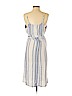 Indigo Blue White Casual Dress Size L - photo 2