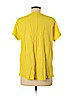 Eileen Fisher 100% Cotton Yellow Short Sleeve T-Shirt Size M - photo 2