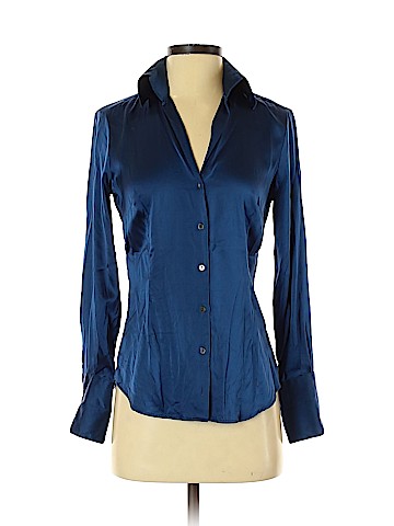 Robert Talbott Long Sleeve Silk Top (view 1)