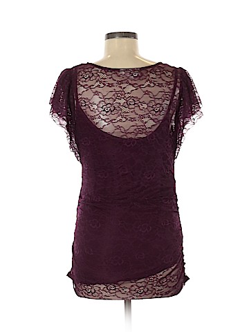 Jessica Simpson Maternity Short Sleeve Blouse (view 2)