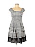 Nine West 100% Polyester Black Casual Dress Size 6 - photo 1