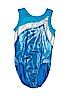 Assorted Brands Print Blue One Piece Swimsuit One size (kids) - photo 1