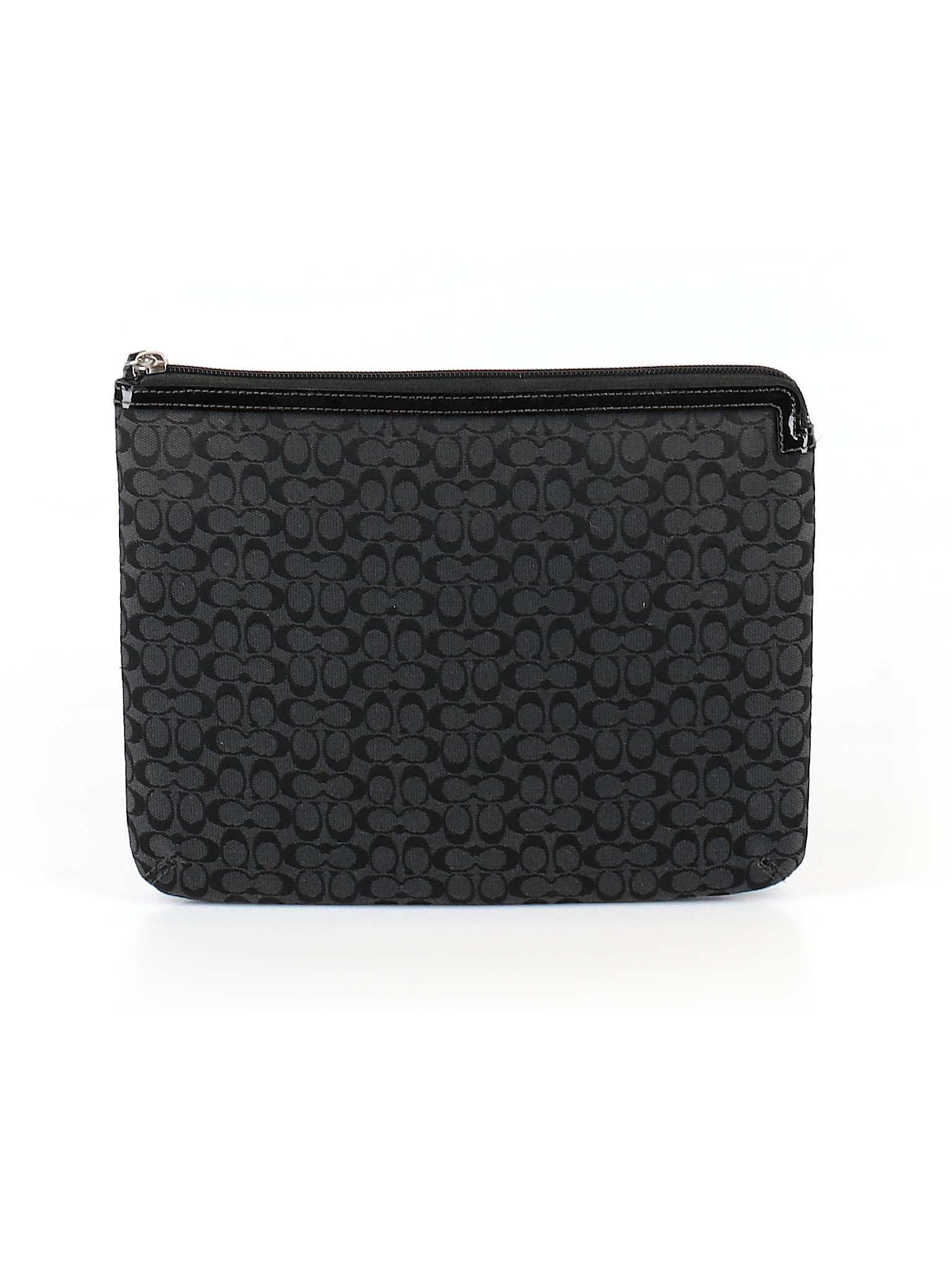 Coach Factory Solid Grey Black Laptop Bag One Size 68 off thredUP