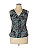 a.n.a. A New Approach Blue Sleeveless Top Size XL (petite) - photo 1