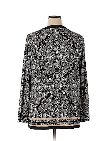 Susan Graver Long Sleeve Blouse (view 2)