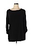 Attitudes by Renee Black 3/4 Sleeve Blouse Size XL - photo 1